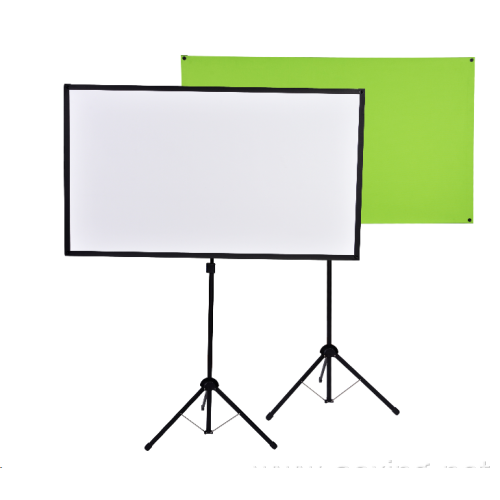 Light-weight portable X Type Tripod projector screen